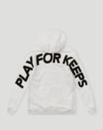 Play For Keeps Hoody White Marle/Black