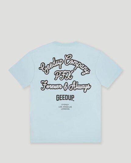 "Geedup Company T-Shirt Light Blue"