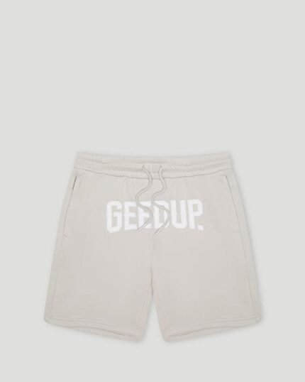 Geedup Cities Shorts in Grey/White