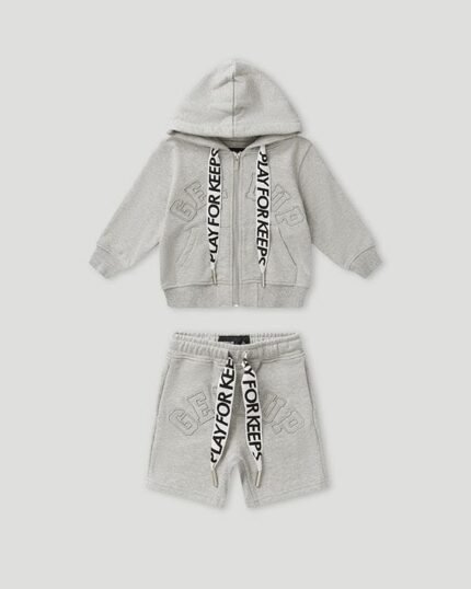 "PFK Laced Kids Tracksuit Grey"