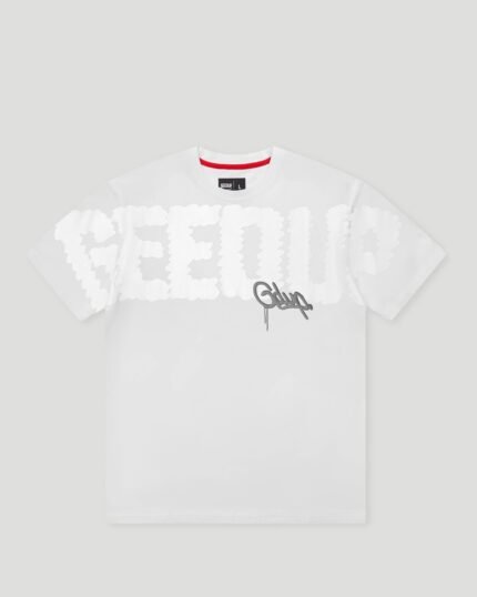 "Scribble Fill Handstyle T-Shirt White