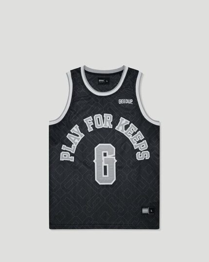 "PFK Basketball Jersey Black/White"