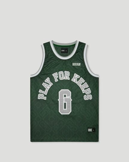 "PFK Basketball Jersey Green/White"