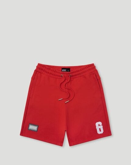 G French Terry Shorts in Red